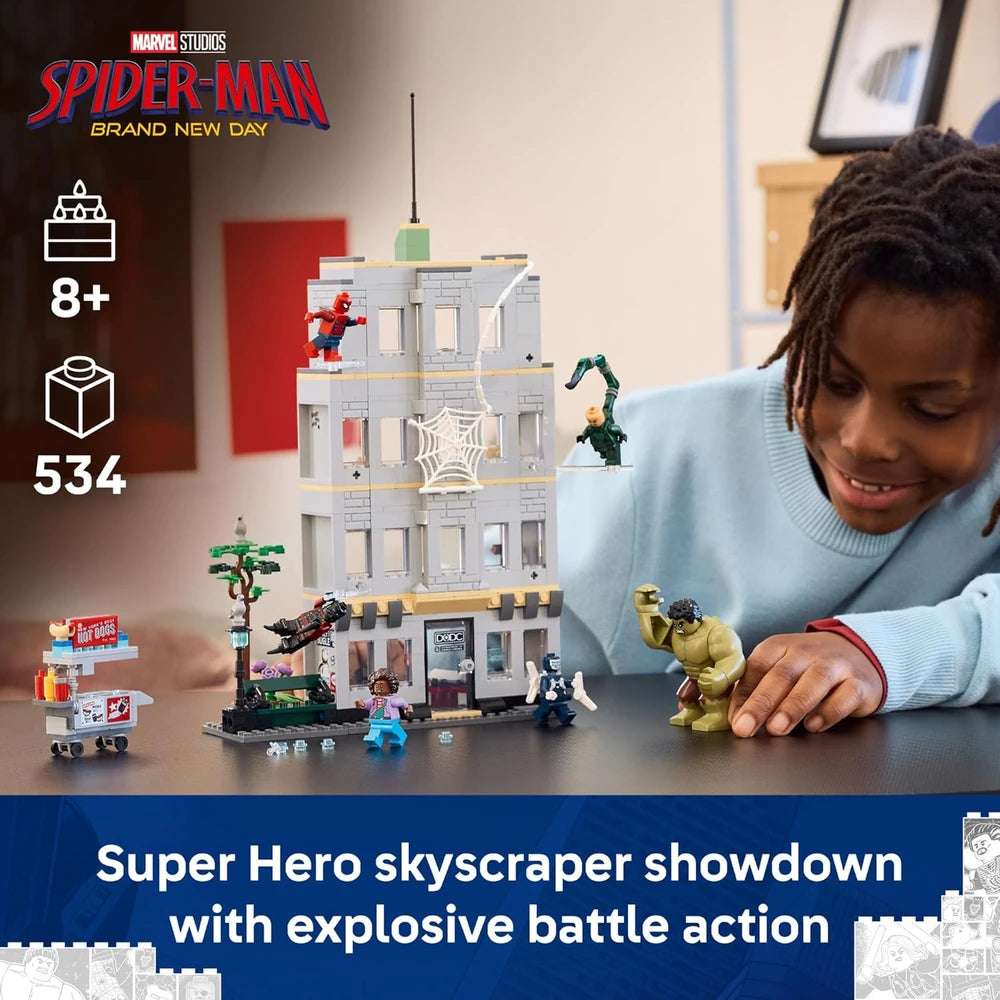 LEGO Marvel Spider Man Hulk Building Toy