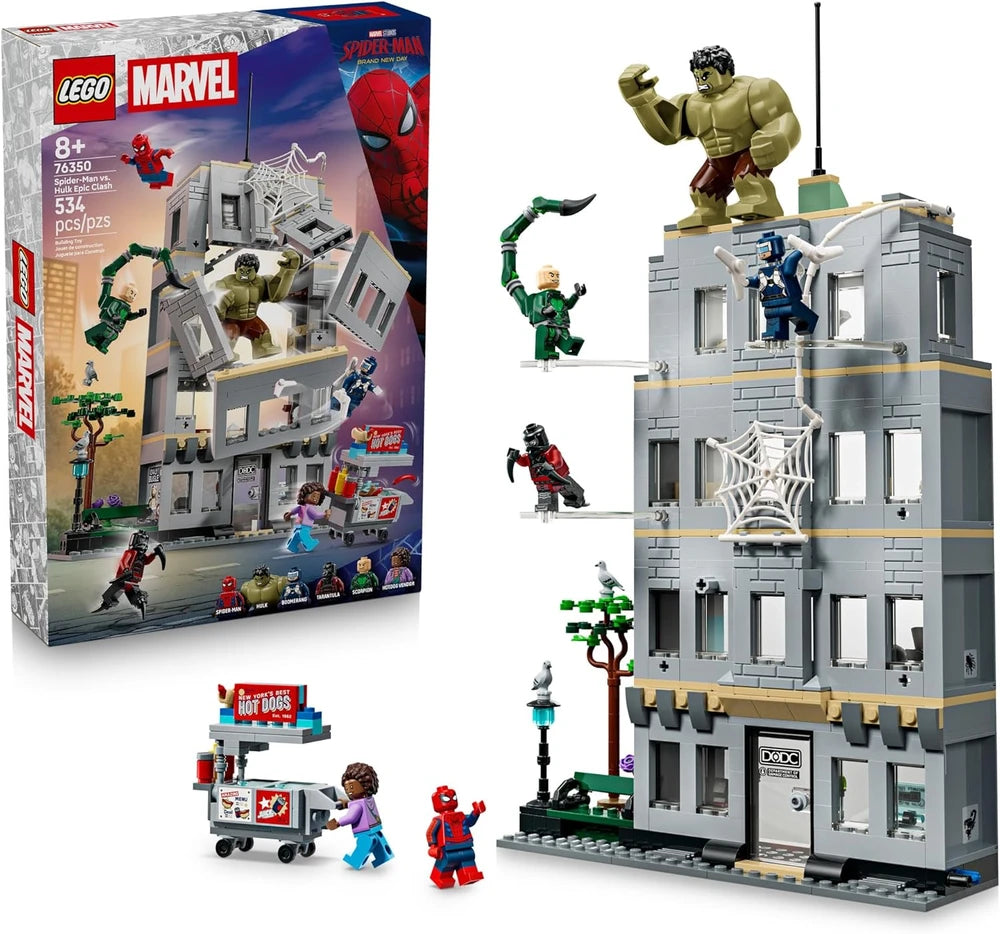 LEGO Marvel Spider Man Hulk Building Toy