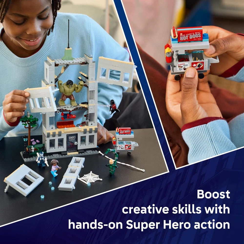 LEGO Marvel Spider Man Hulk Building Toy