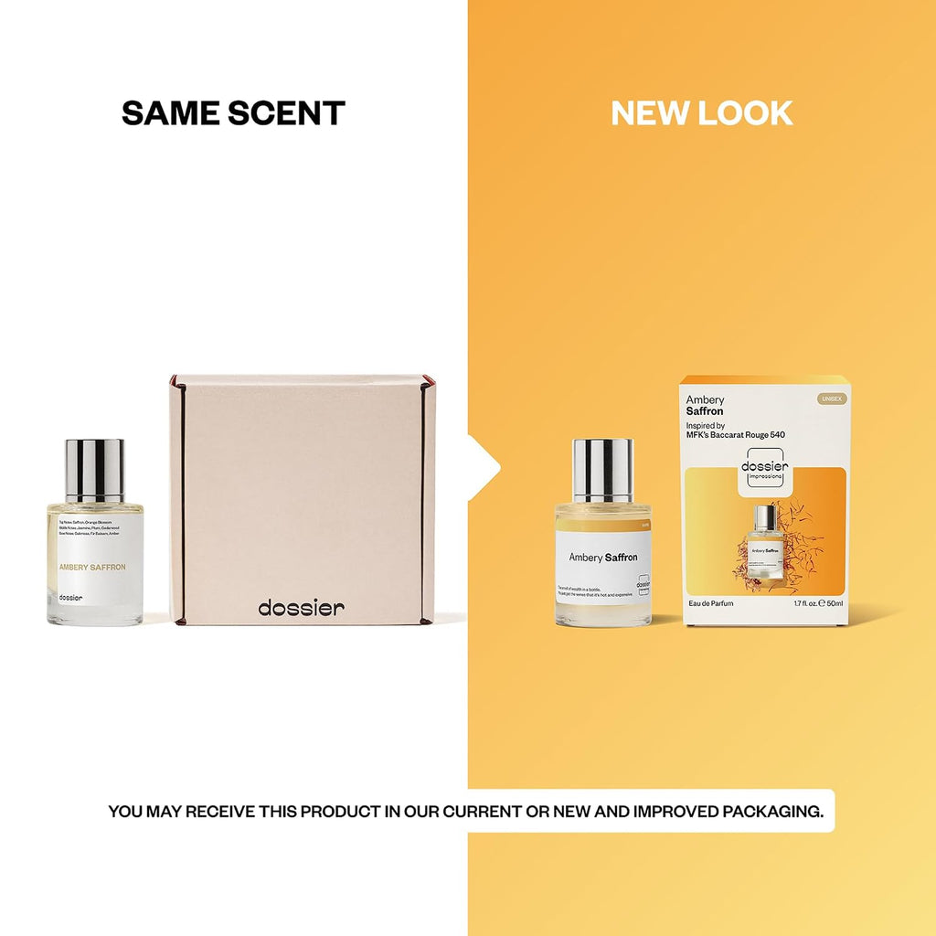 - Ambery Saffron - Inspired by Baccarat Rouge 540 - Unisex EDP