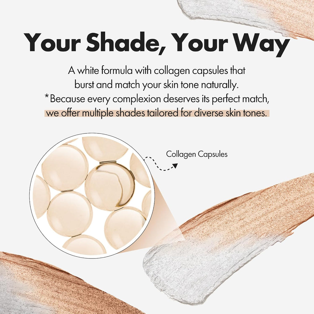 ELROEL Korean Foundation Cream Stick V White 